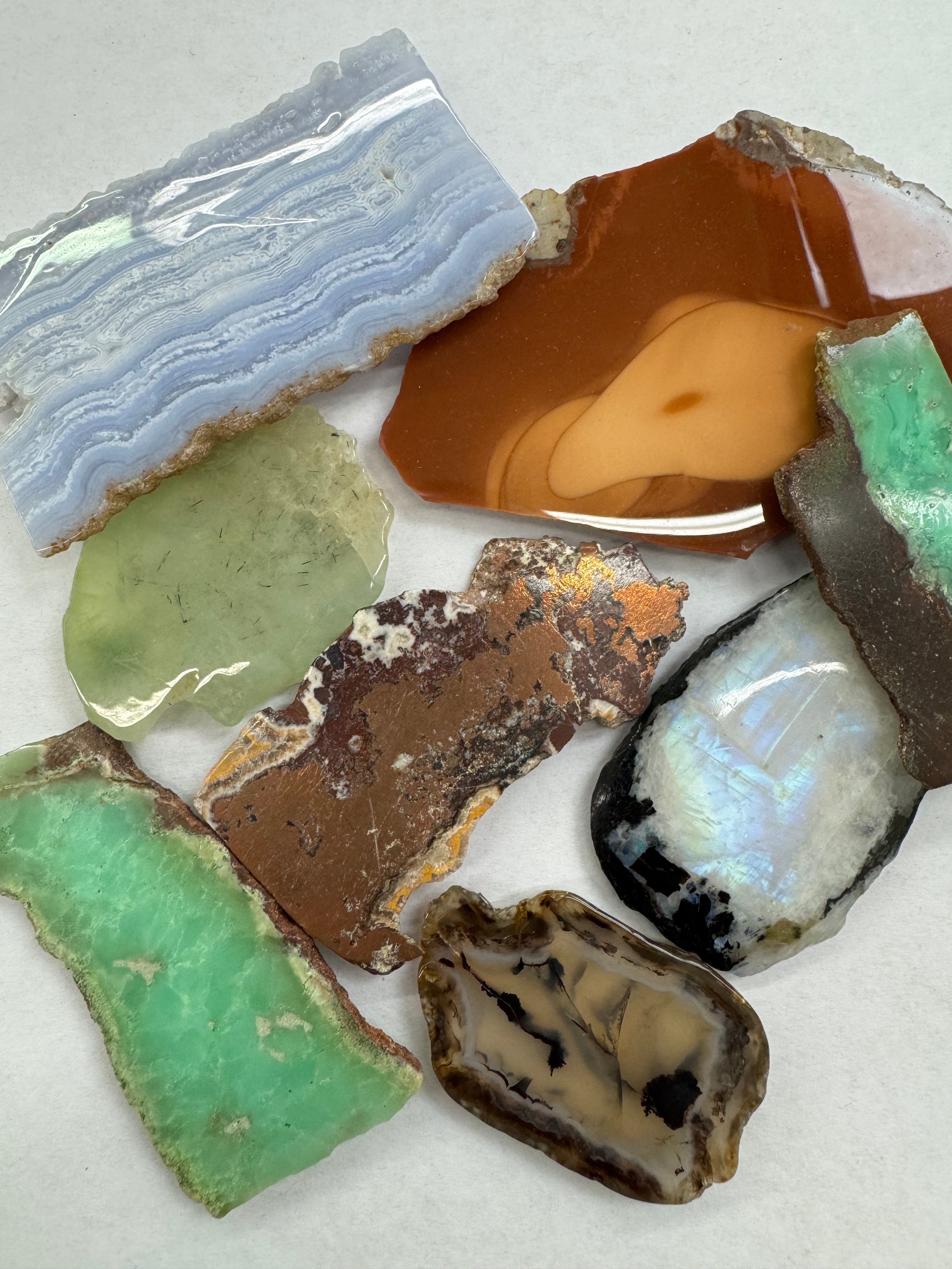 Gemstone and Mineral Slabs and Slices