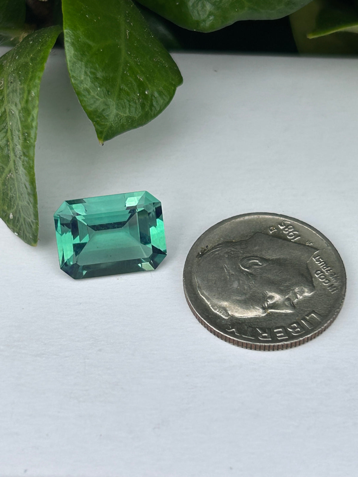 Fluorite Gemstone; Natural Rogerly Mine UK Fluorite; 5.215cts